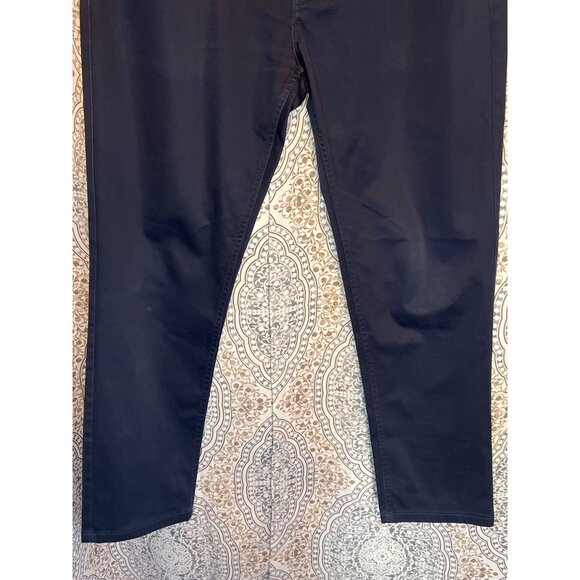 H&M Slim Fit Navy Blue Denim Jeans Mens Stretch Pants - Picture 4 of 10